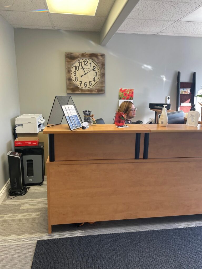 Front desk